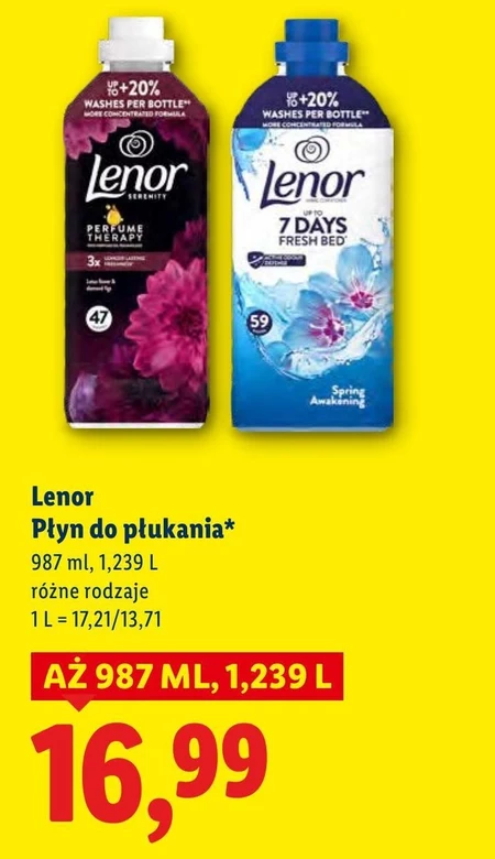 Płyn do płukania Lenor