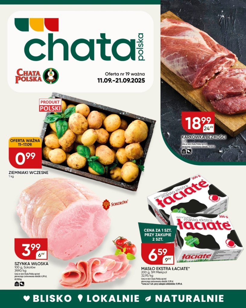 Gazetka promocyjna Chata Polska - ważna od 11. 09. 2025 do 21. 09. 2025