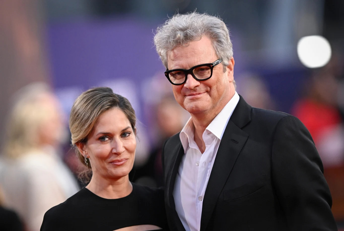 Maggie Cohn i Colin Firth Maggie Cohn i Colin Firth