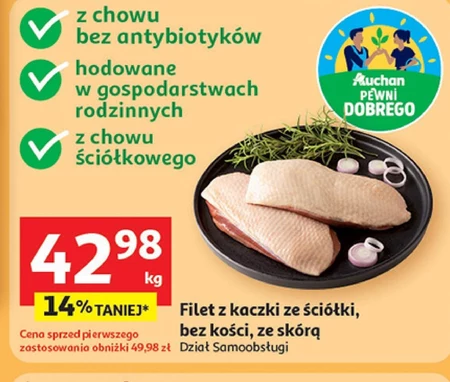 Filet z kaczki Pewni Dobrego