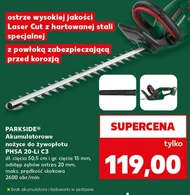 Акумуляторні ножиці Parkside