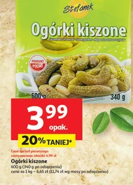 Ogórki kiszone Stefanek