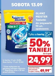 Tabletki do zmywarki Glanz meister