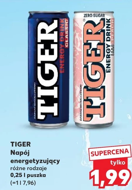 Napój energetyczny Tiger