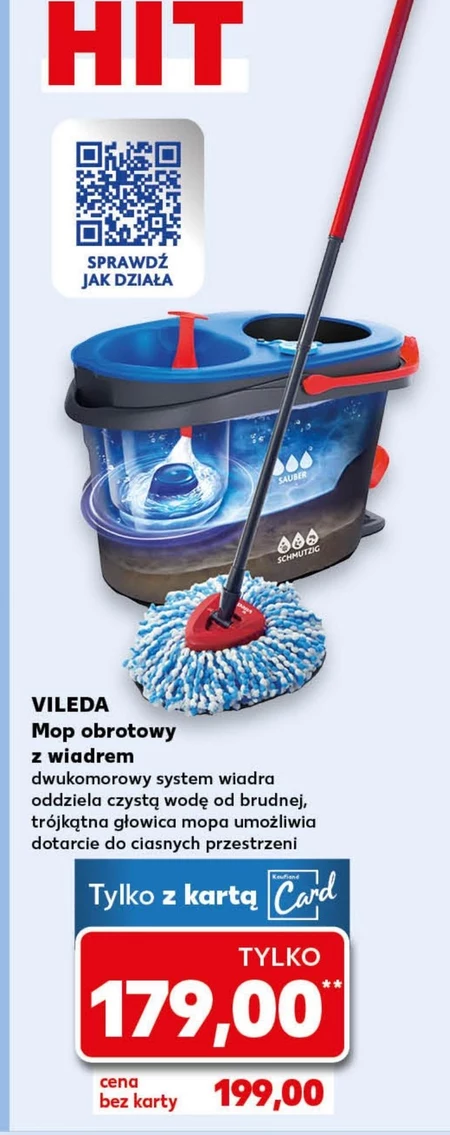 Mop z wiadrem Vileda