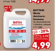 Woda deminarelizowana do żelazek Bottari