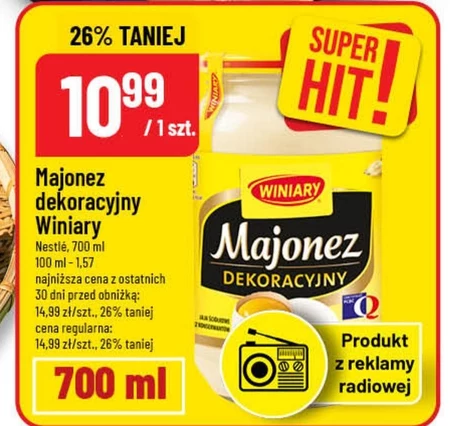 Майонез Winiary