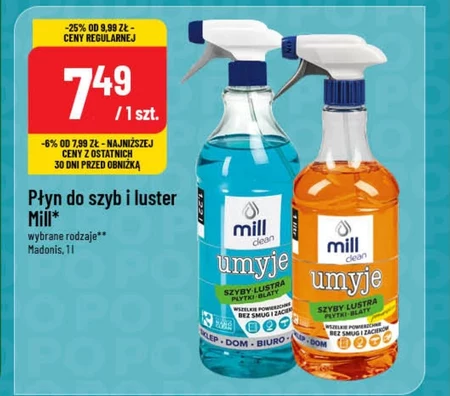 Płyn do mycia szyb mill