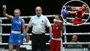 Angelika Krysztoforska była przekonana, że wygrała walkę z Sabiną Bobokulową. Wszyscy sędziowie uznali inaczej