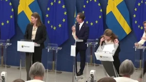 Minister zdrowia Elisabet Lann zemdlała na konferencji prasowej