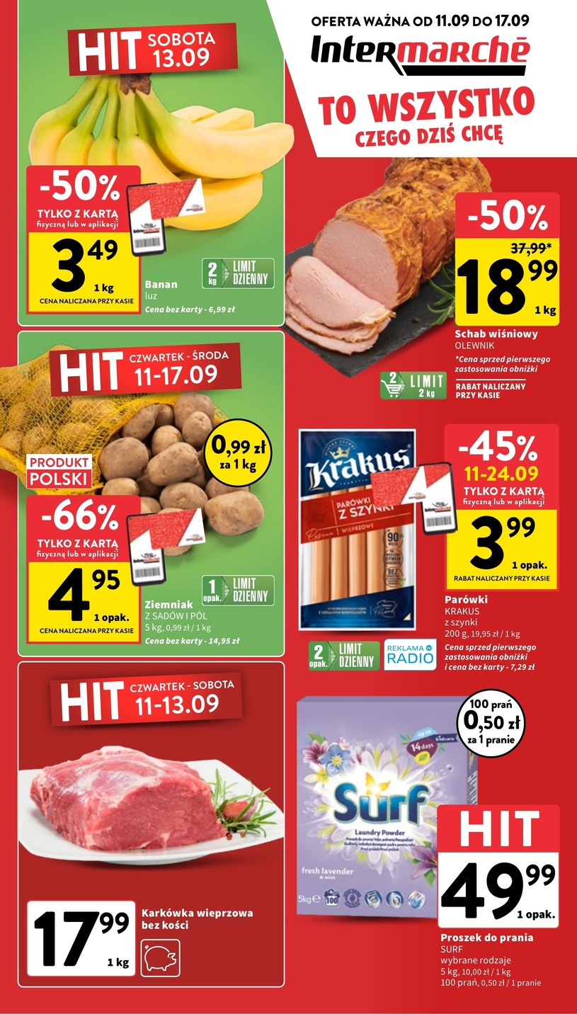 Gazetka promocyjna Intermarche Super - ważna od 11. 09. 2025 do 17. 09. 2025