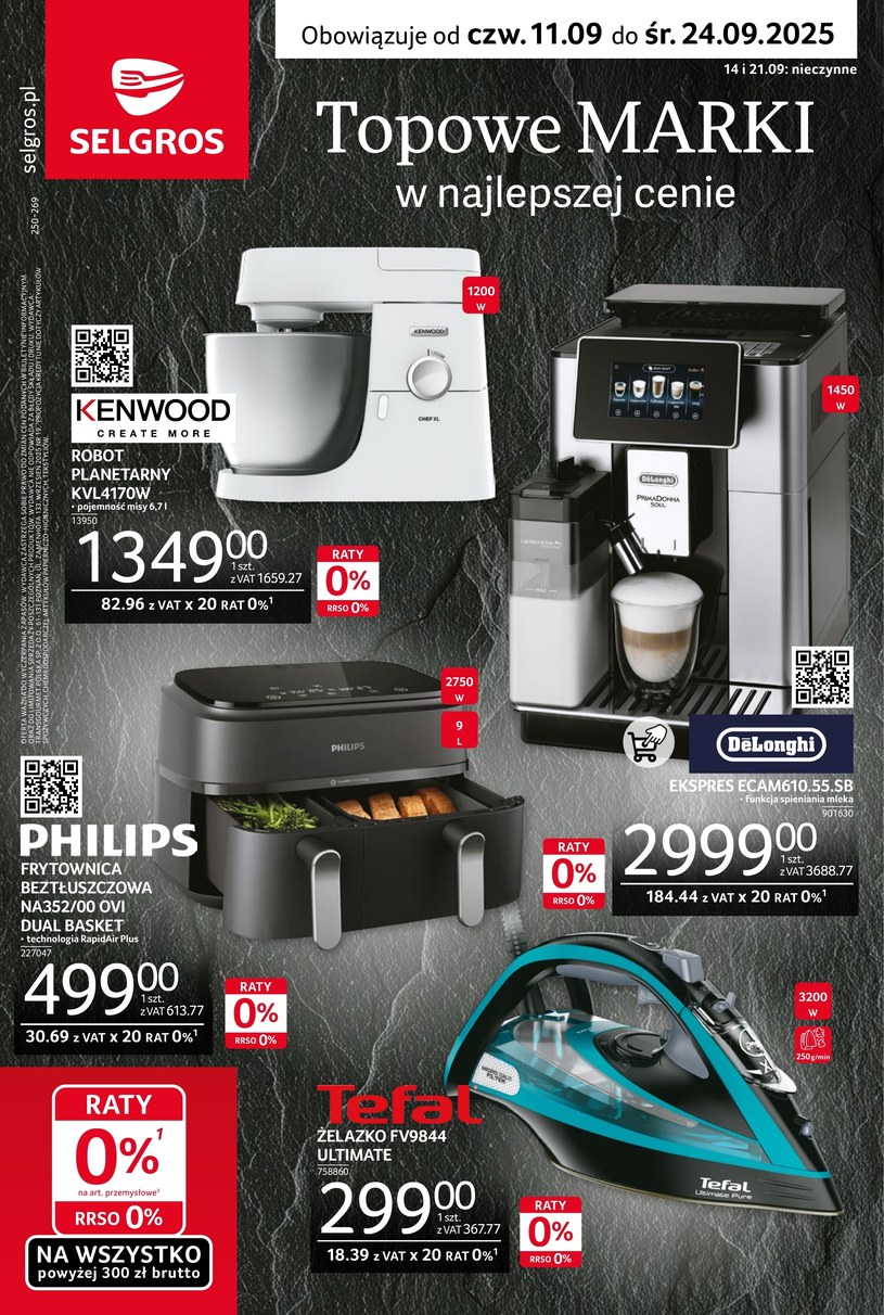 Gazetka promocyjna Selgros Cash&Carry - ważna od 15. 09. 2025 do 24. 09. 2025