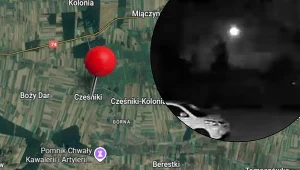 Rosyjskie drony nad Polską. Jest nagranie z operacji wojska