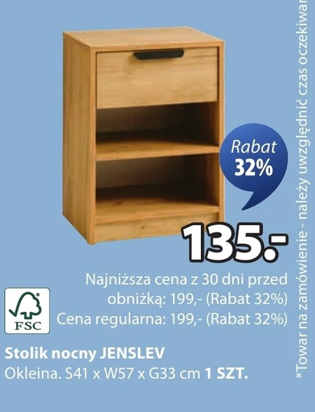 Приліжкова тумбочка
