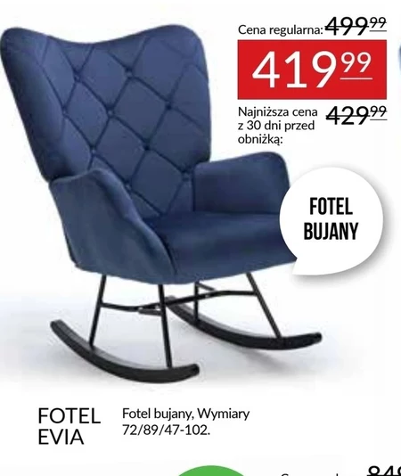 Fotel bujany