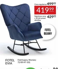 Fotel bujany