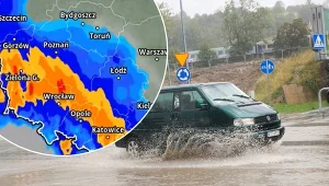 Tak będzie wyglądać wędrówka ulew przez Polskę. Pokazano symulację