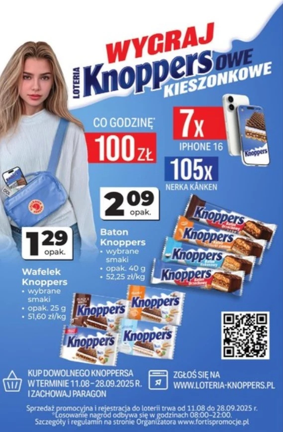 Loteria wygraj Knoppersowe Kieszonkowe w ODIDO Loteria wygraj Knoppersowe Kieszonkowe w ODIDO