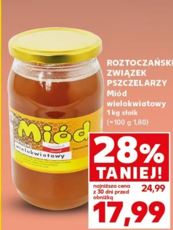Promocja na miód w Kauflandzie