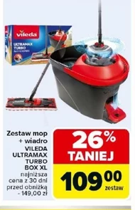 Zestaw mop i wiadro Vileda