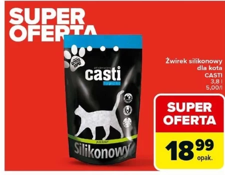 Żwirek silikonowy Casti