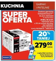 Zestaw garnków Carrefour