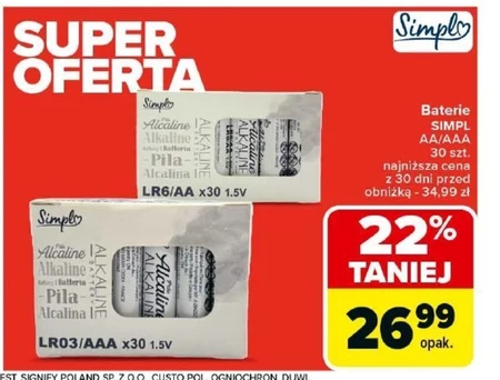 Baterie Simpl