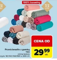 Prześcieradło z gumką TEX