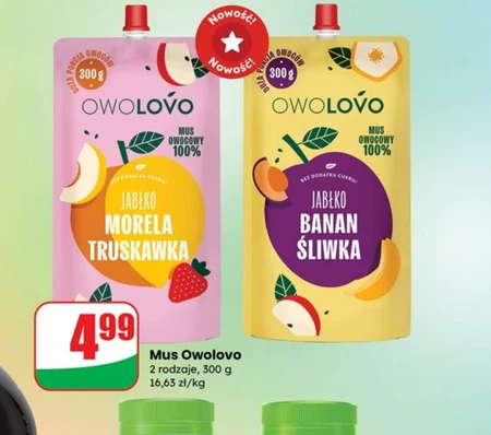 Mus owocowy Owolovo