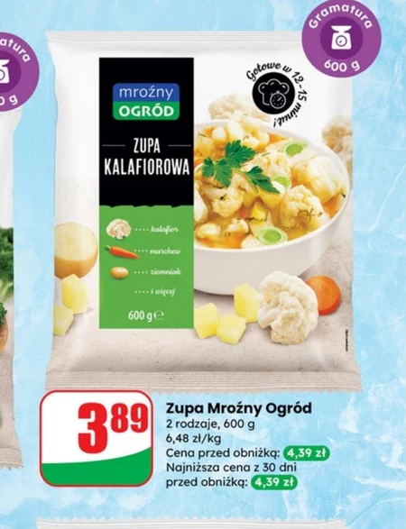 Суп Mroźny ogród