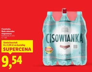 Негазована вода Cisowianka