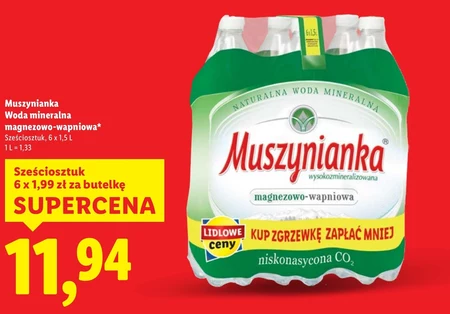 Мінеральна вода Muszynianka