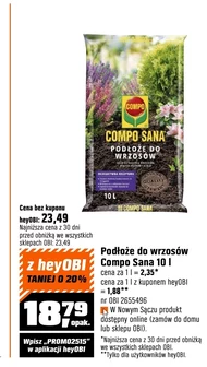 Podłoże kwiatowe Compo Sana