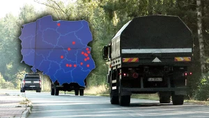 Do środowego wieczora służby odkryły w Polsce 16 lokalizacji, gdzie odnaleziono rosyjskie drony