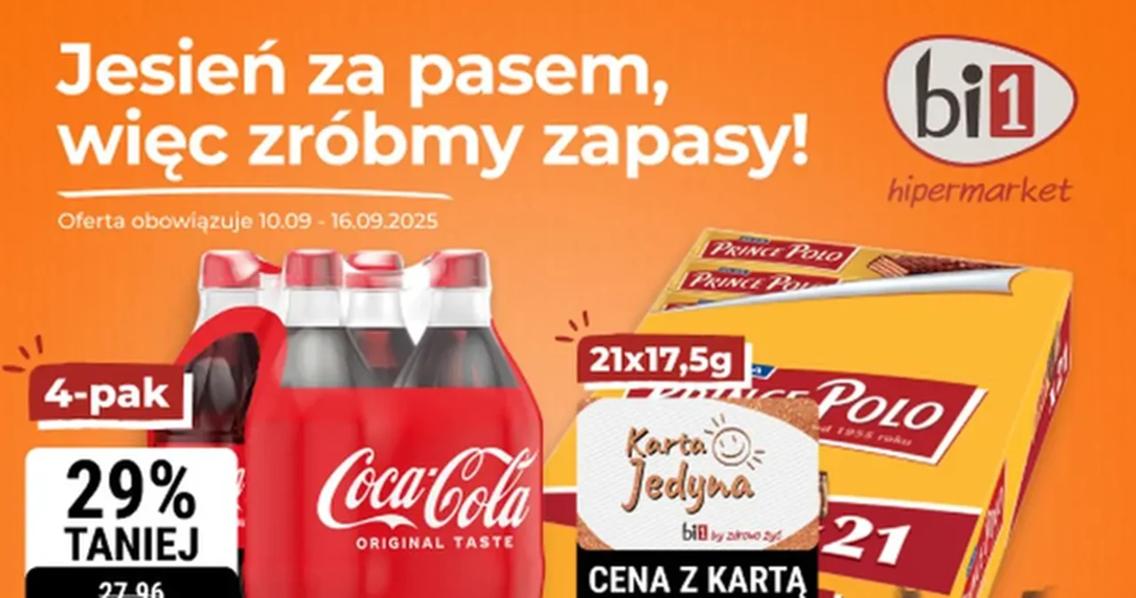 bi1 Gazetka Promocyjna - oferty, rabaty, kupony [10.09 do 16.09.2025 ...