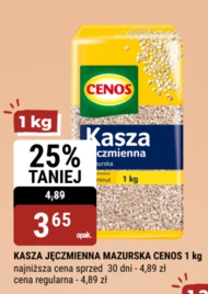 Kasza jęczmienna Cenos