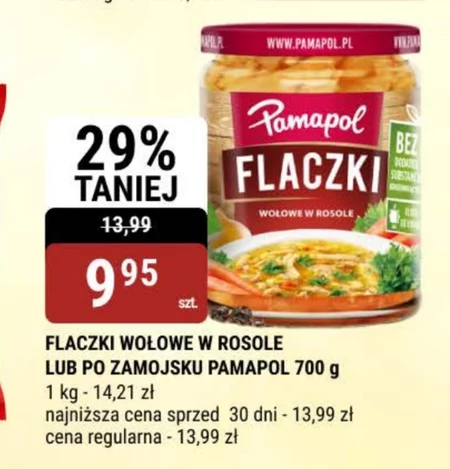 Flaczki wołowe Pamapol