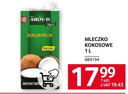Кокосове молоко Aroy-D