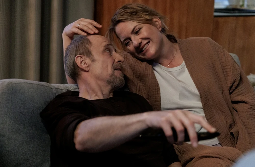 Agnieszka Dulęba-Kasza i Łukasz Simlat w spektaklu "Rodzice" Agnieszka Dulęba-Kasza i Łukasz Simlat w spektaklu "Rodzice"