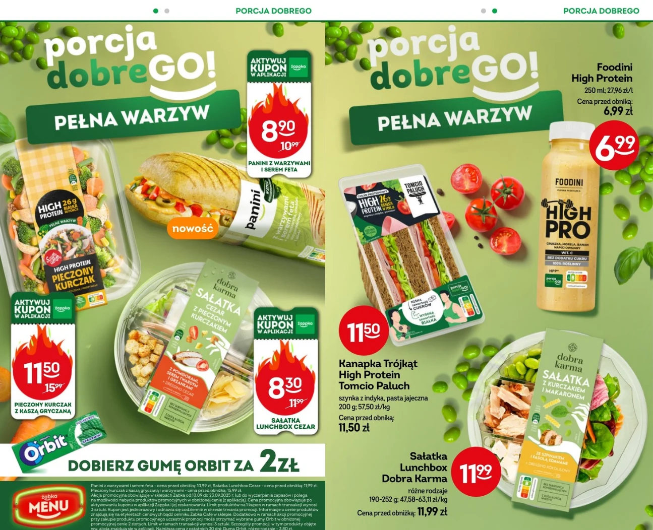 Pełna warzyw „Porcja DobreGO!” od Żabki dla zabieganych i nie tylko Pełna warzyw „Porcja DobreGO!” od Żabki dla zabieganych i nie tylko