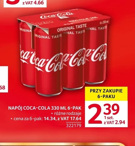 Napój Coca-Cola