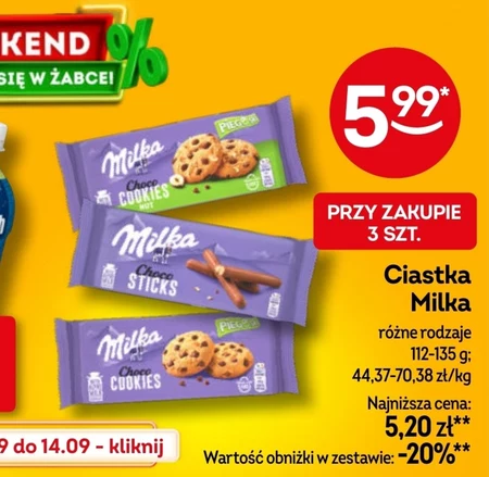 Ciastka Milka