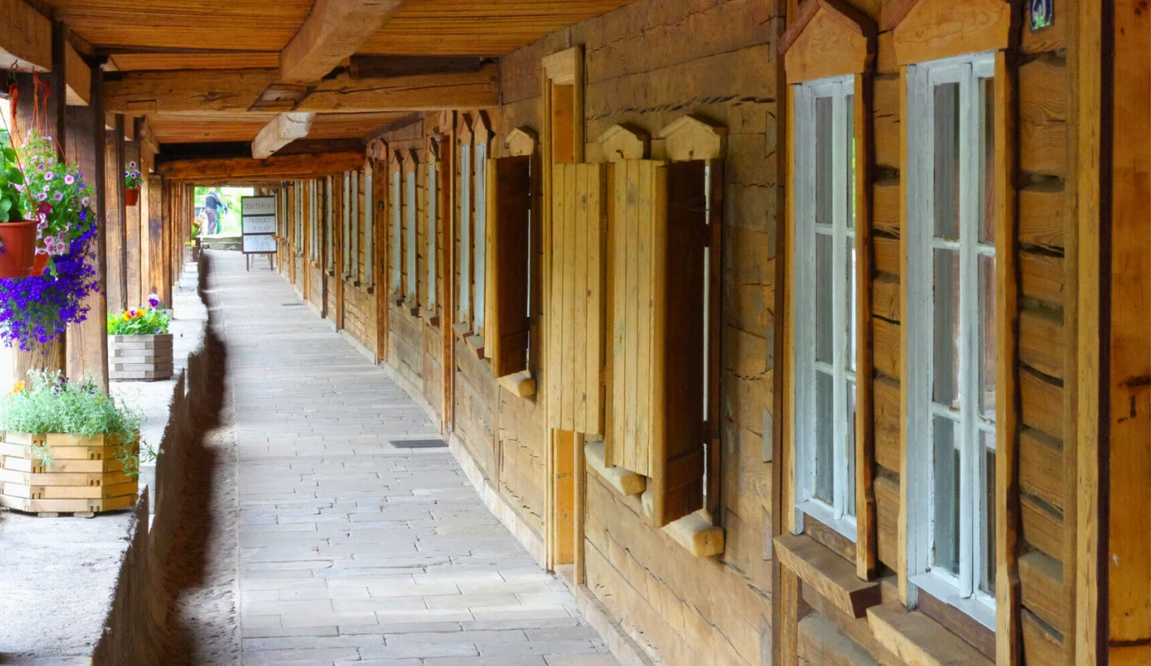 Domy tkaczy w Chełmsku Śląskim są niezwykłe 