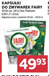 Kapsułki do zmywarki Fairy