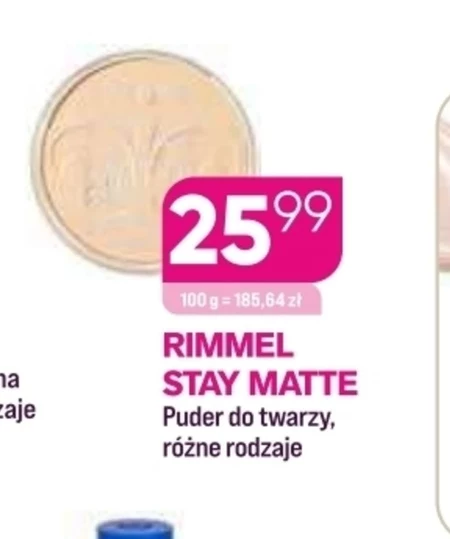 Puder do twarzy Rimmel