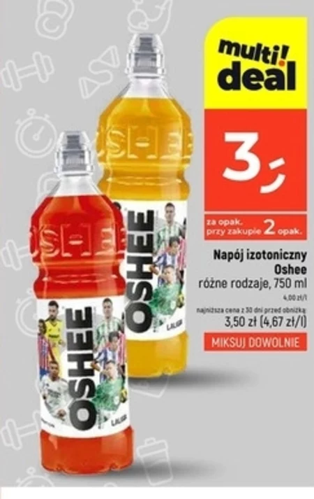 Napój izotoniczny Oshee