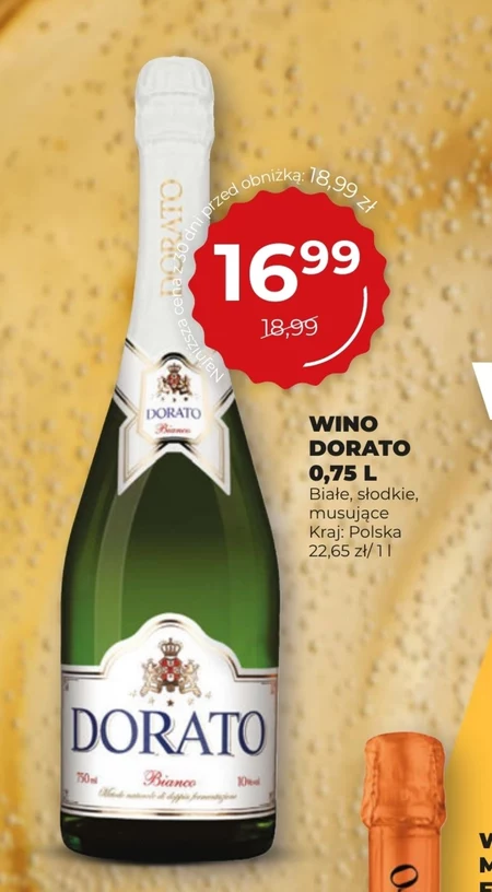 Wino musujące Dorato