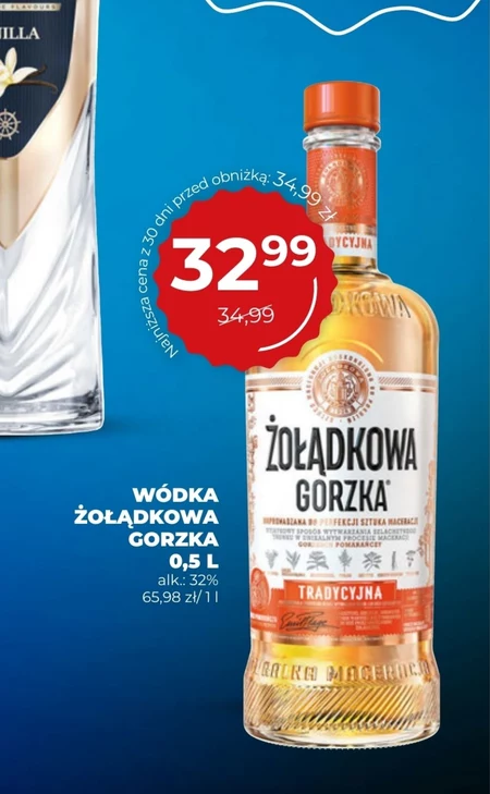 Wódka Żołądkowa Gorzka