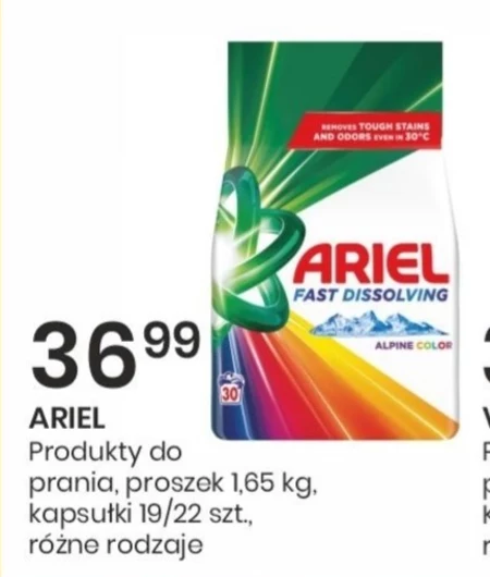 Kapsułki do prania Ariel