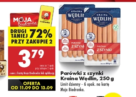 Parówki Kraina Wędlin